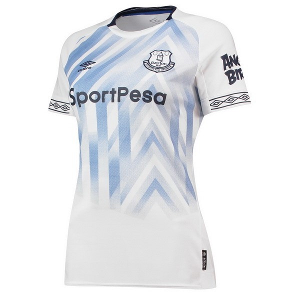 Maillot Football Everton Third Femme 2018-19 Blanc